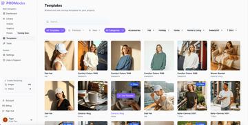 PODMocks templates page