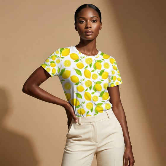 Editorial lemon jersey variation