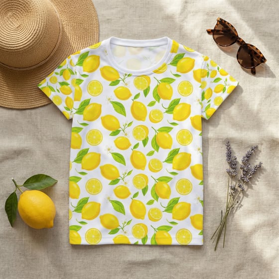 Flat Lay lemon jersey variation