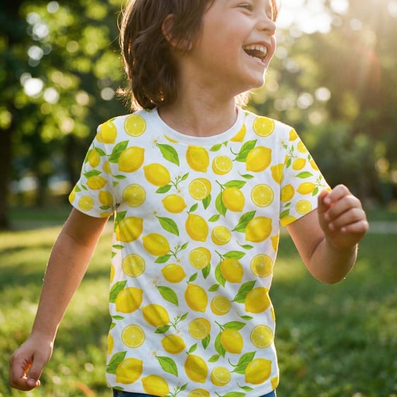 Youth Model lemon jersey variation