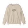 Supplier Gildan 18000 sand sweatshirt mockup