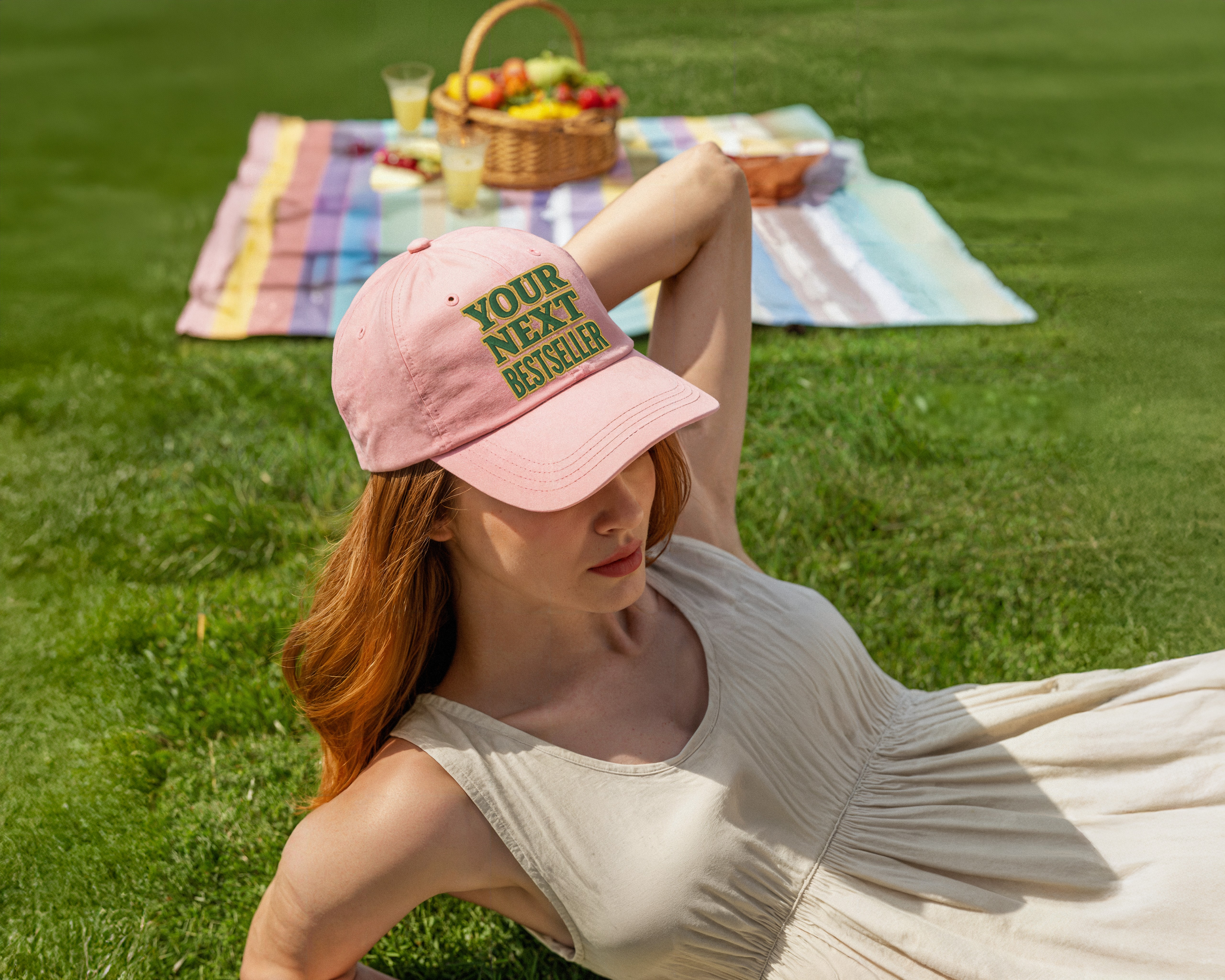 Dad Cap mockup example